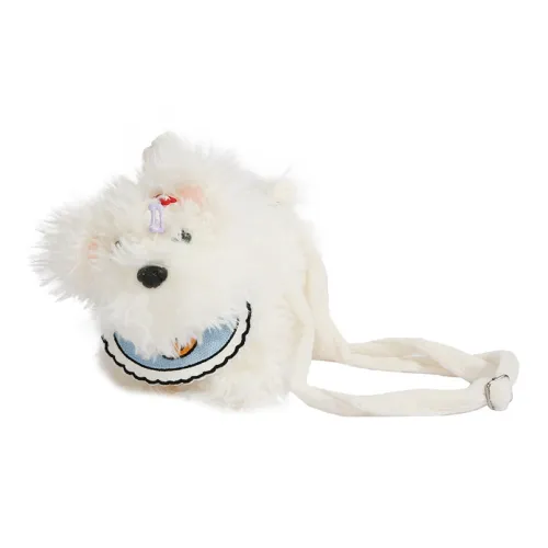 Xuan Xi Плюшевый Одно плечо Сумка Стандартный Women's White