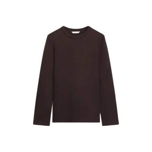 ZARA Шоколад Женские T-рубашки