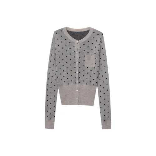 CHARM PICK Серый Женский Трикотаж