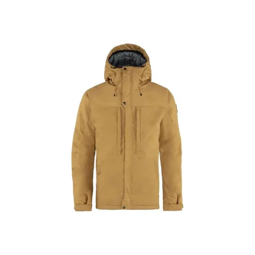 Fjallraven Желтый Мужской пуховик