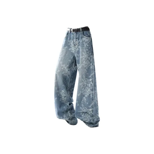 FA2LO Синий Унисекс Джинсы