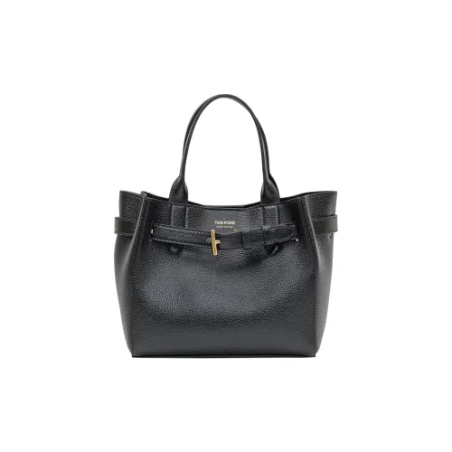 TF Кожа Одно Плечо Сумка Женская Черная