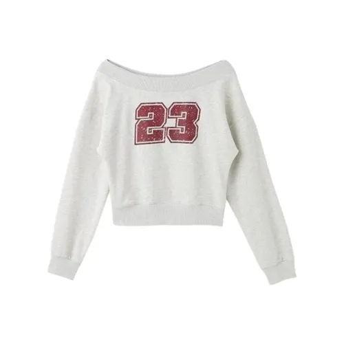 DANCANG Серый Женский Свитшот