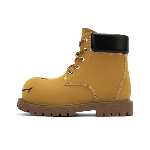 Smiley Мартин Boot Женские CAMEL