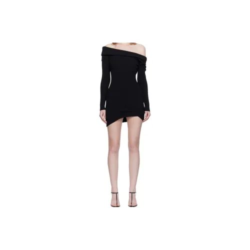 Christopher Esber FW25 Длинное платье с длинным рукавом женское
