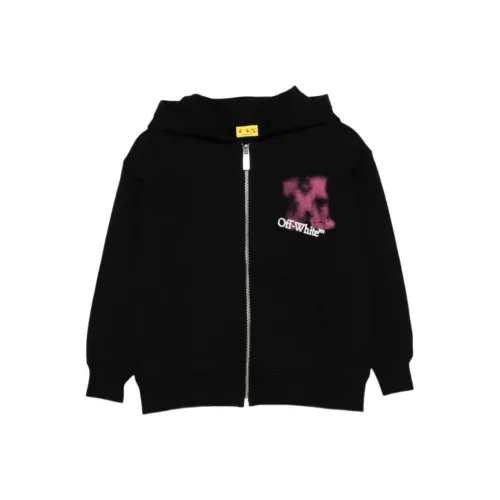 Off Белый Черный Kids Свитшоты