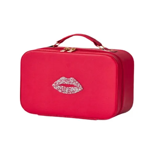 RULINSHI Большая емкость клеящаяся сумка для косметики и туалетных принадлежностей с светодиодным освещением