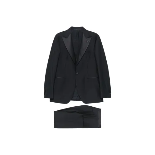 Tagliatore Мужские деловые костюмы морского синего цвета