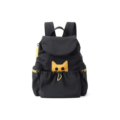 NOXXON Nylon Backpack Standard Unisex Elf Black Light Lime