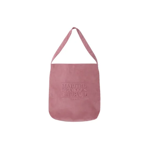 Marithe Francois Girbaud Хлопок Сумка Средняя Унисекс Розовая Темно-Коричневая