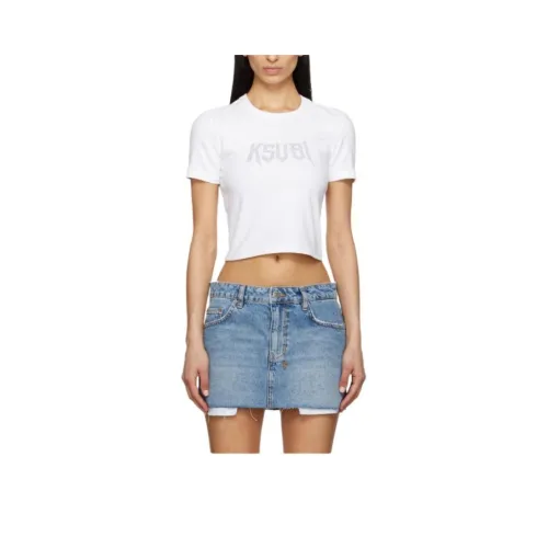 Ksubi Белый Женские T-рубашки