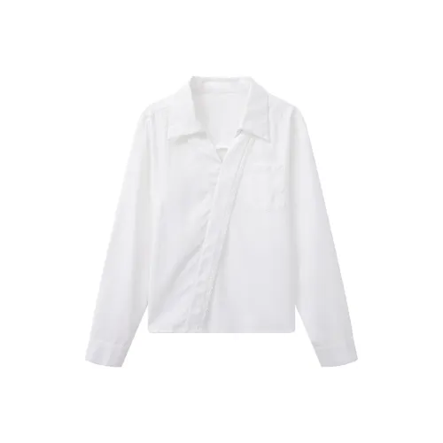 YOUXIANG Белые Женские Рубашки