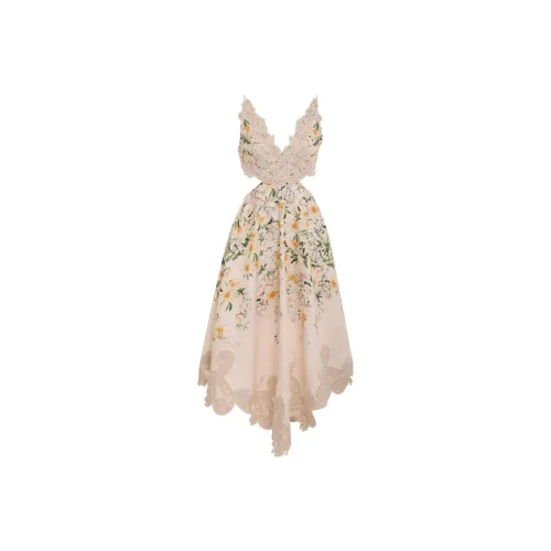 Zimmermann Руж Женские Слип-платья