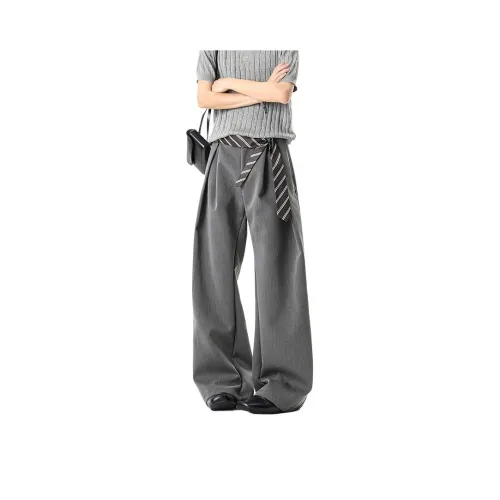 TUOFEI Серые Унисекс Повседневные Штаны