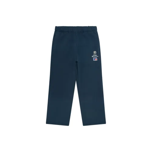 Aape BAPE x RUSSELL ATHLETIC Co Бренд Мужские Повседневные Брюки