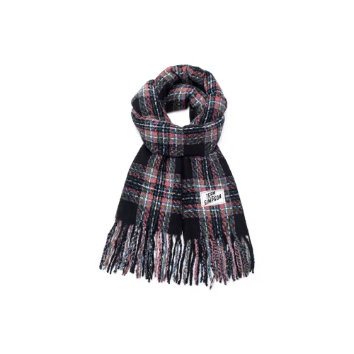 The Simpsons Полиэстеровые трикотажные шарфы Унисекс