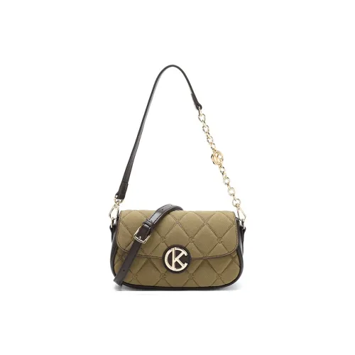 BETTINA VIVIAN ПУ (полиуретан) Сумка через плечо Стандартная Женская Frosted Песочно-коричневый