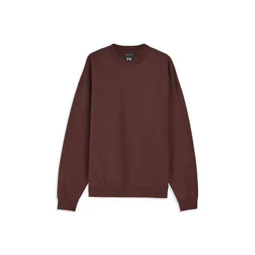Y 3 Бордовый Мужской Свитшот