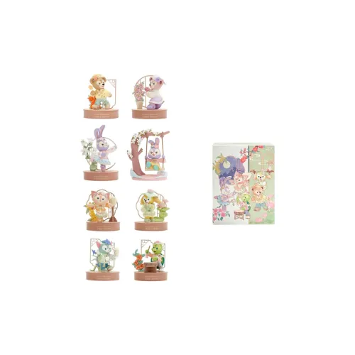 Disney x DISNEYLAND Duffy and Friends Dreamy Collection Слепые коробки Один Mystery Коробка Целая коробка 8 шт