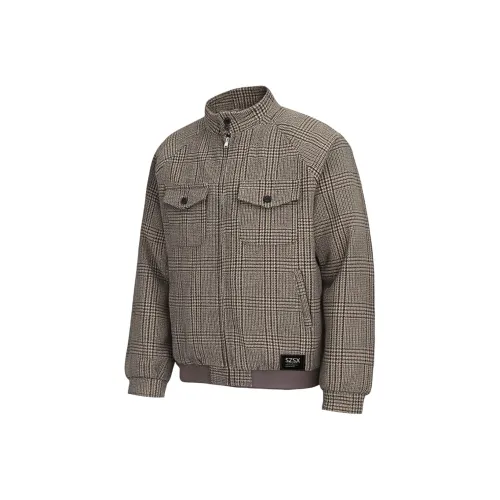 SZSX Коричневый Унисекс Куртки