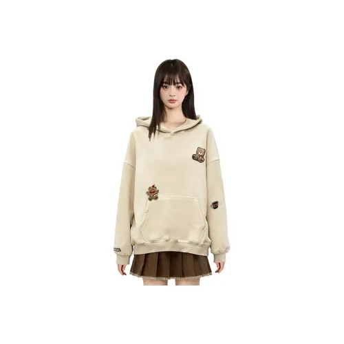 LALABOBO Хаки Унисекс Свитшоты