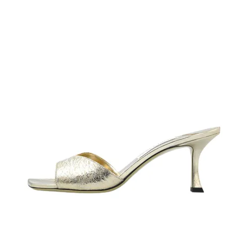 Jimmy Choo Skye Слипоны 8 см Женские Золотые