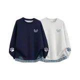 Темно-синий, синий + белый, серый, фотиния (2 упаковки)