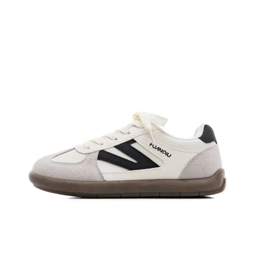 HUANQIU Износостойкий Легкий And Дышащий Низкий Топ Повседневная Обувь Женская Белый Черный