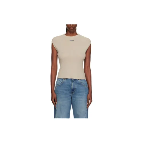 Ksubi Светло-янтарный Женские T-рубашки