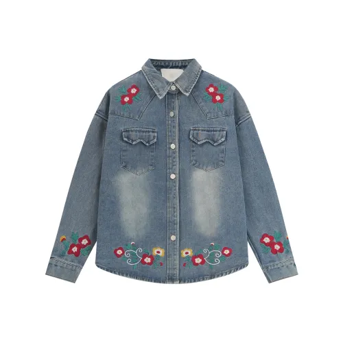 OISIS Синий Женские Джинсовые Куртки