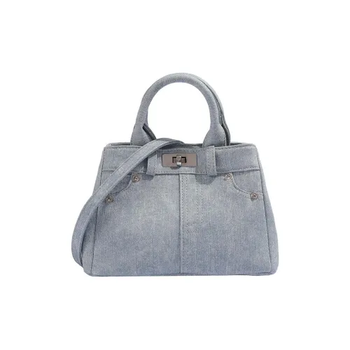 DCLOUD ПУ (полиуретан) Одно плечо Сумка Стандартная Женская Светло-синяя