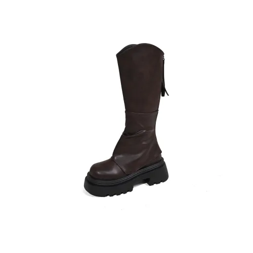 KLJK Женские высокие сапоги до колена