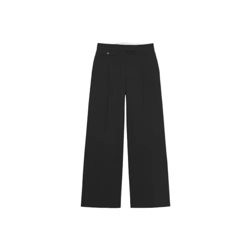 ZARA Черные Женские Повседневные Штаны