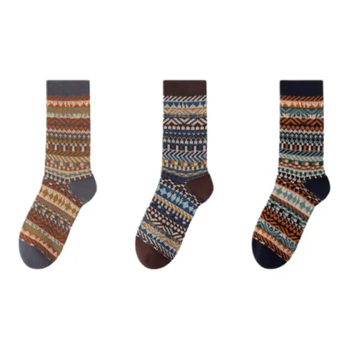 FAVMARTHA Мужские носки MID до икры