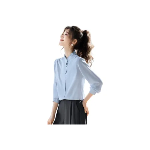 LANGQING Женские рубашки
