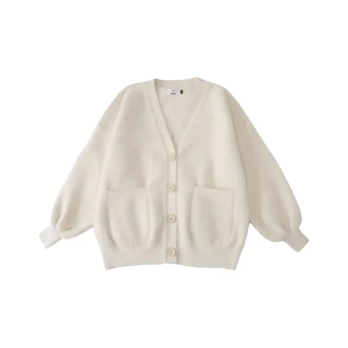 PZHK Кремовый Белый Женский Трикотаж