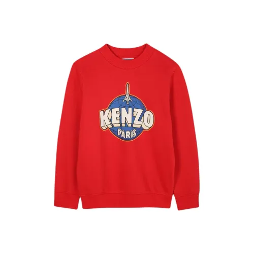 KENZO Темно-красный Kids Свитшоты
