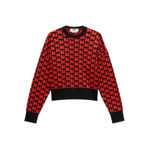 MSGM Черный Женский Свитшот