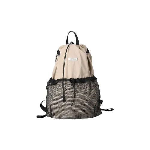 NEIKIDNIS Nylon Backpack Unisex Khaki Black NEIKIDNIS Нейлоновый рюкзак унисекс хаки и черный