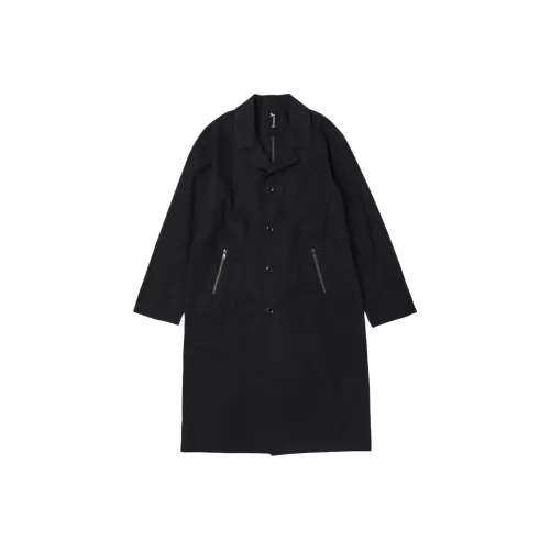 Yohji Yamamoto x DIANJUREN LIANMINGKUAN Человек-бензопила Коллаборация FW25 Ground Y Пальто Унисекс