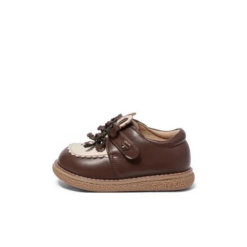 Snoffy Дышащие Низкие Кожаные Туфли для Малышей