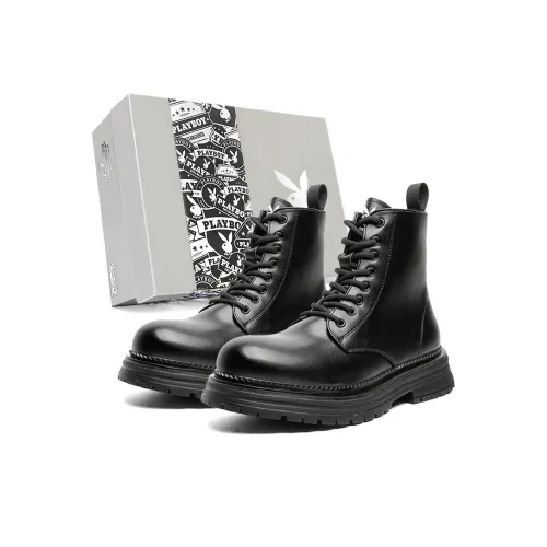 Playboy Уличная обувь Высокий топ Черный мужской