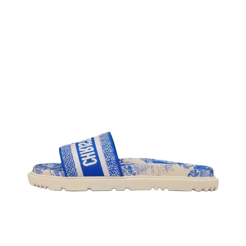 DIOR Dway Quick-Dry Слипоны Женские Ярко-Синий