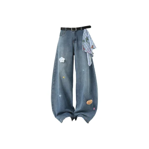 JASONWOOD Синий Унисекс Джинсы