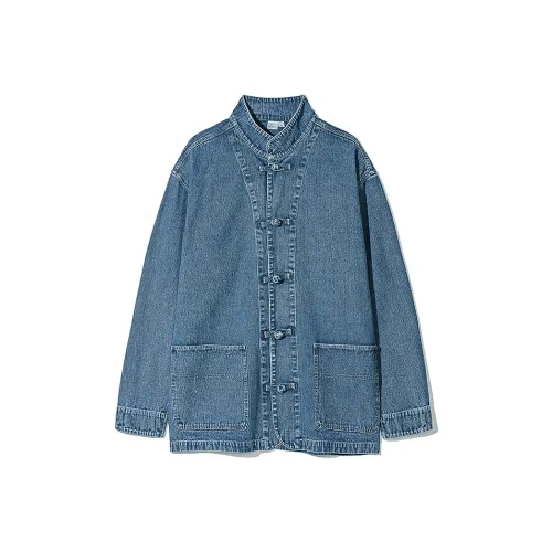 PARTIMENTO Blue Men's Jackets