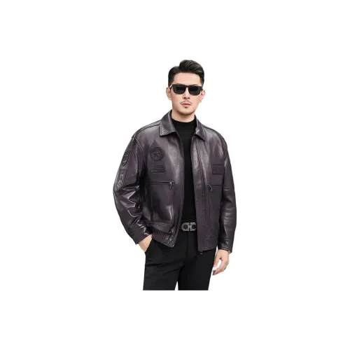 KAISER Натуральная кожа куртка унисекс