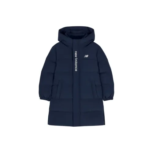 New Balance Морской синий Kids Пуховые куртки