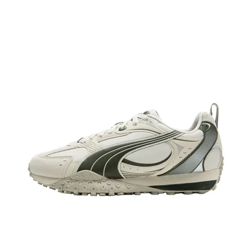 PUMA Низкий Топ Повседневная Обувь Унисекс Белый Серебряный