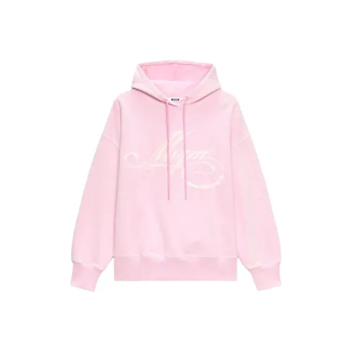 MSGM Светло-розовый Женский Свитшот