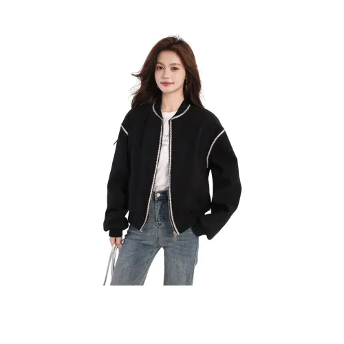 Ning Cai Yuer Бейсбольная куртка Женская